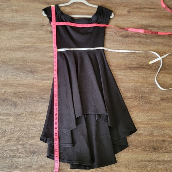 Seductions Black High Low Dress #2663 - Picture 10 of 10